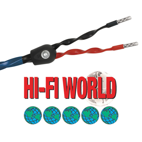 5 Globes for the Oasis speaker cable in Hi-Fi World