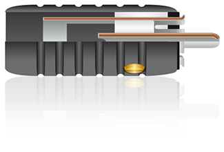 Wireworld Silver-Tube plug